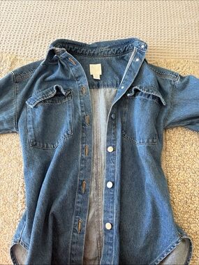 H&M Blue Denim Jean Jacket